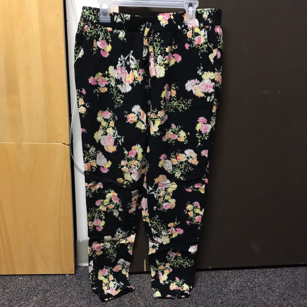 Floral jogger pant